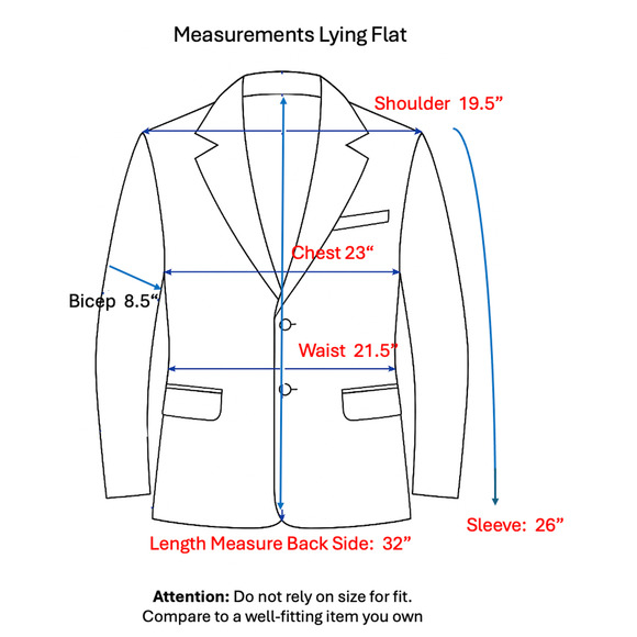 Pronto Uomo Mens 44L Taupe Brown Ultra-Fine Pinwale Corduroy Sport Coat - Picture 10 of 14